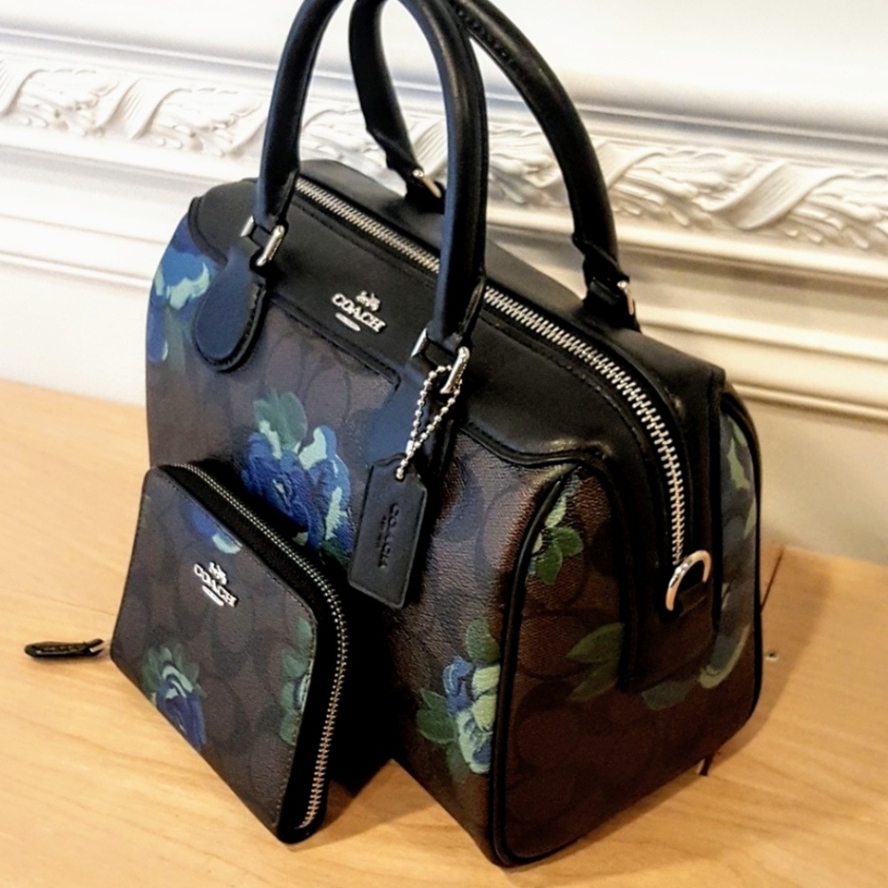 💕💕SOLD💕💕NWT Coach Mini Satchel & Wallet - Picture 2 of 8